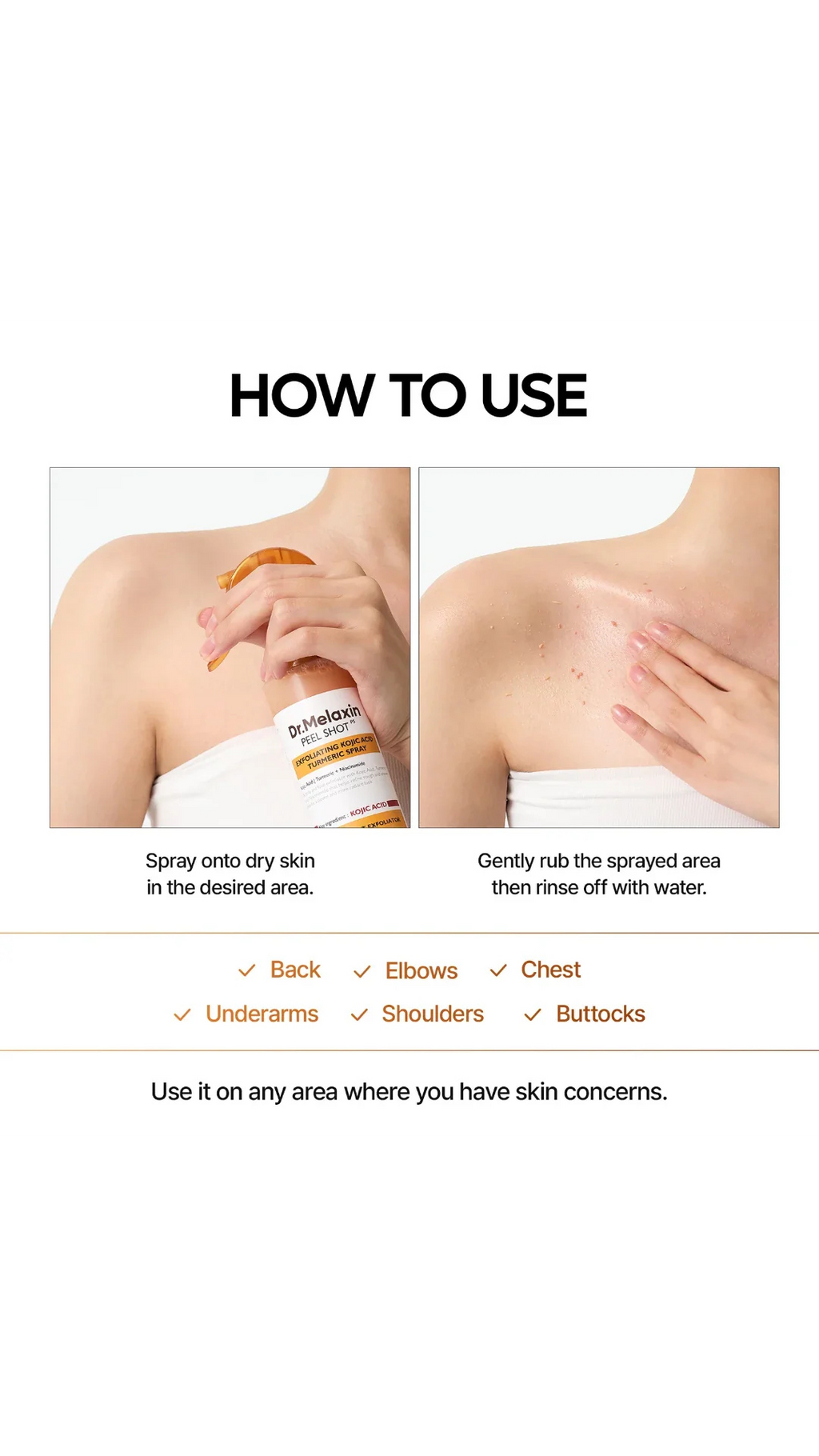 Dr. Melaxin Peeling Spray 200ml